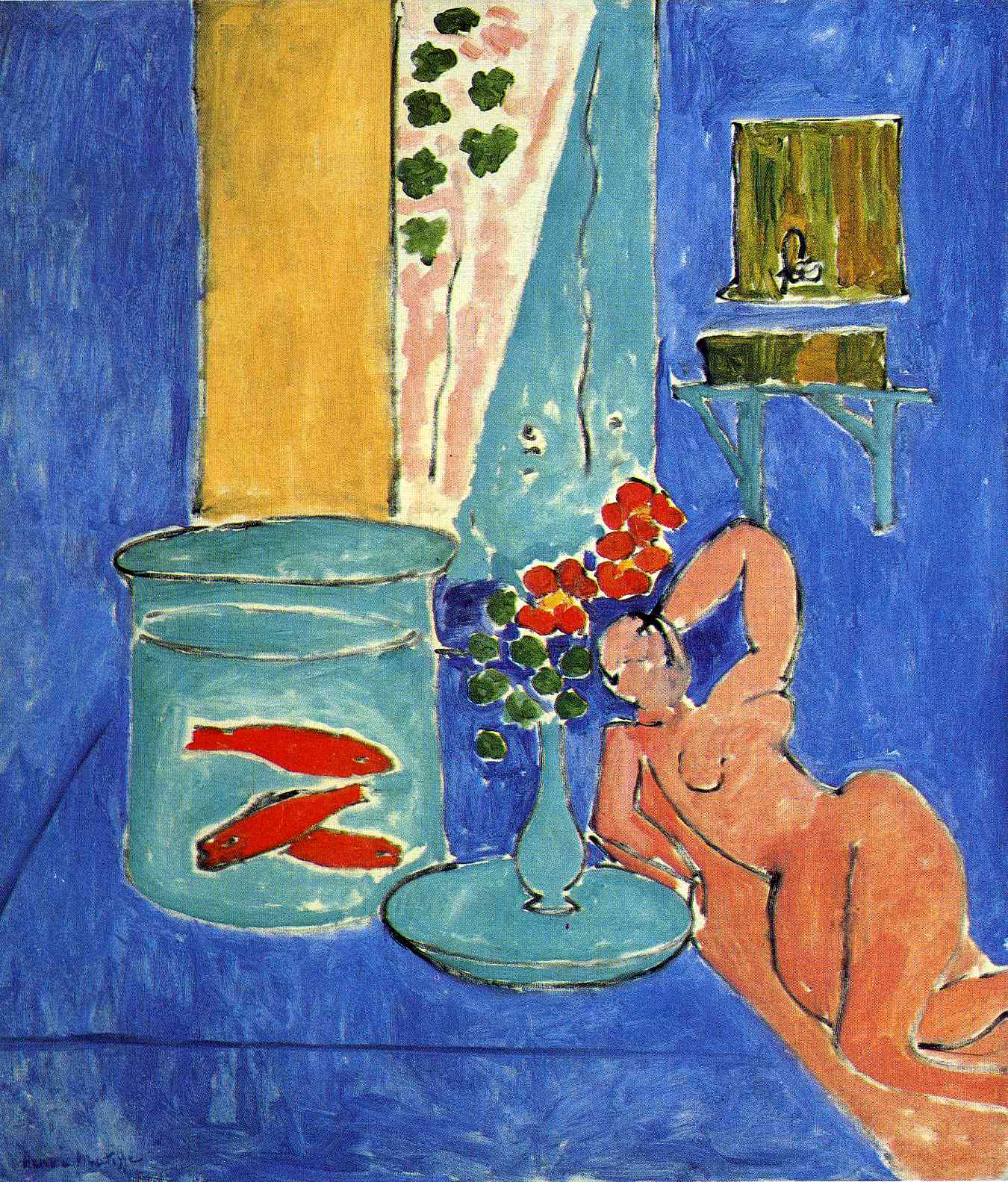 Henri Matisse - Red Fish and a Sculpture 1911